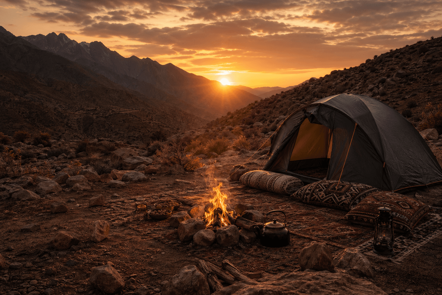 تخييم بالمغرب