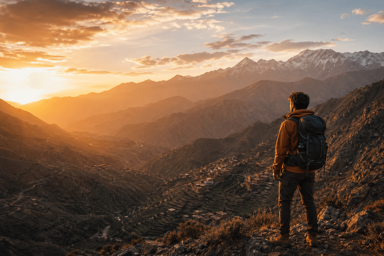رحلة وتخييم في المغرب