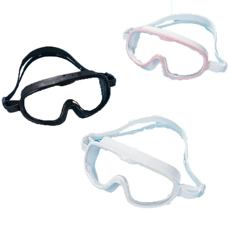 Adult large frame swimming goggles waterproof anti fog anti UV high 2